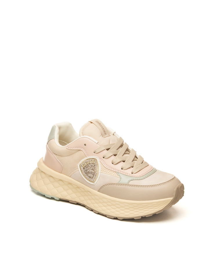 BLAUER Sneaker lynn crema/nude LYNN01 TESS-CRE/NUD