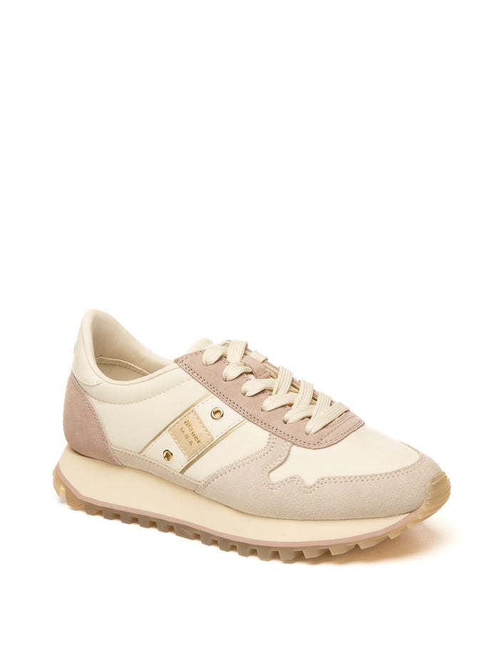 BLAUER Sneaker millen crema MILLEN03 TESS/CAM CREAM
