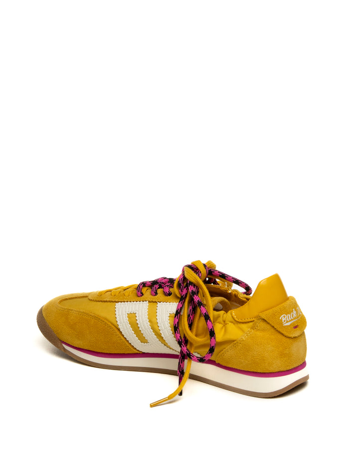 BACK 70 Sneaker rocket giallo ROCKET A26-106 COTTON SUN