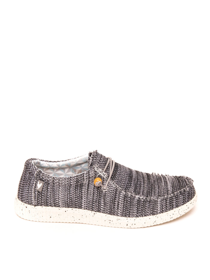 PITAS Sneaker wallabe canvas gris WP150 WALLABI KNITTED-GRIS