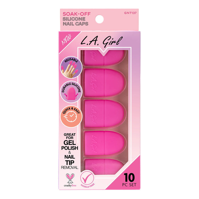 La Girl Cosmetics Nail Care Product Soak-Off Silicone Nail Caps