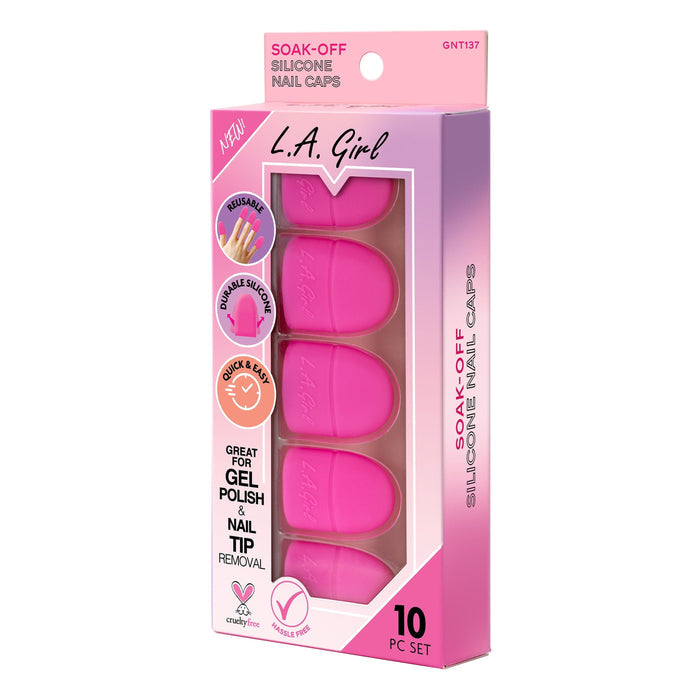 La Girl Cosmetics Nail Care Product Soak-Off Silicone Nail Caps