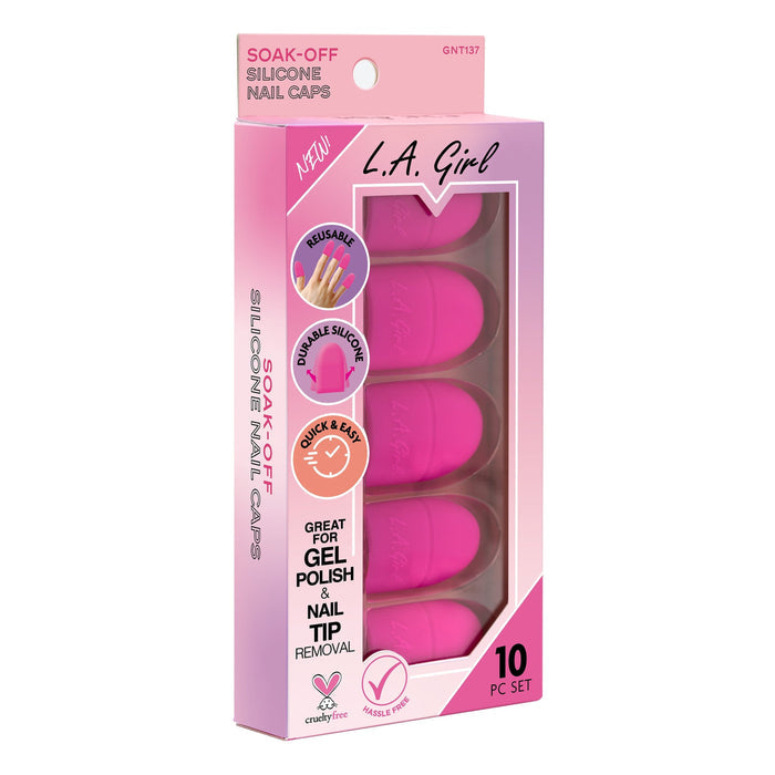 La Girl Cosmetics Nail Care Product Soak-Off Silicone Nail Caps