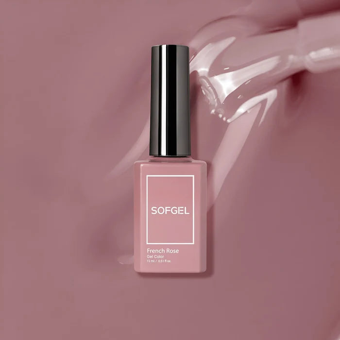 SOFGEL French Rose Gel Color - 15ml
