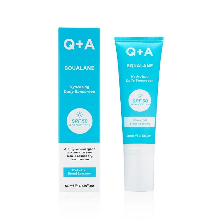 SQUALANE SPF50 HYDRATING SUNSCREEN - Protectie Solara Hidratanta SPF 50 - skinseen.ro