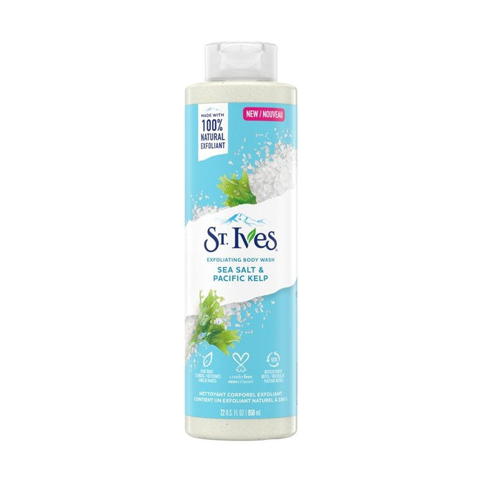 St Ives Sea Salt and Pacific Kelp Body Wash 650ml
