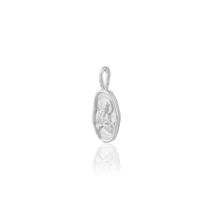 St Matthew - Patron Saint of Money, Integrity & Perseverance- Silver CHARM ONLY
