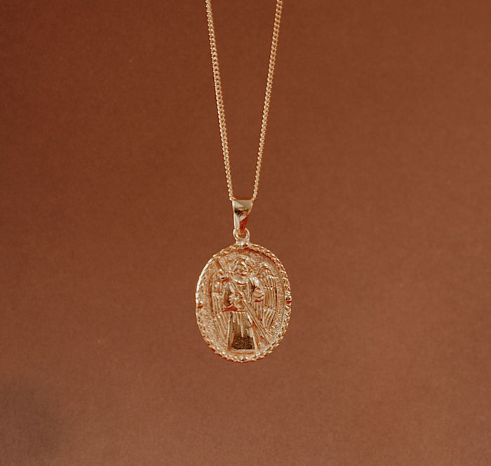 St Raphael - Saint of Doctors & Nurses gold