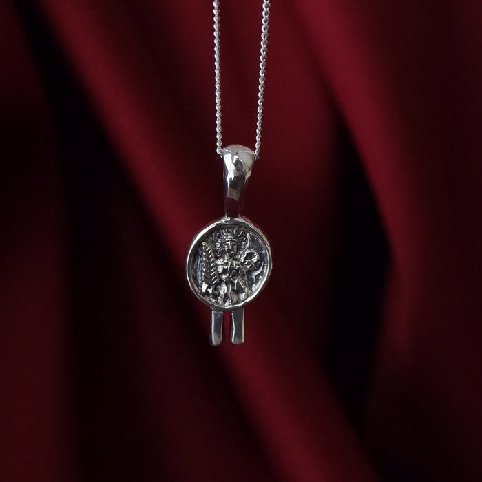 St Valentine - Patron Saint of Love, Kindness & Happy Marriages CHARM ONLY - Silver