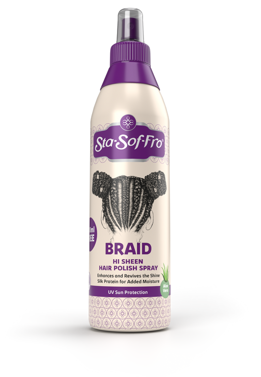 Sta-Sof-Fro Braids Hi Sheen Polish Spray 350ml