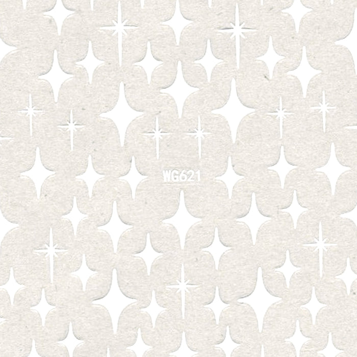 Starry Nail Art Stickers - Bio Seaweed Gel USA
