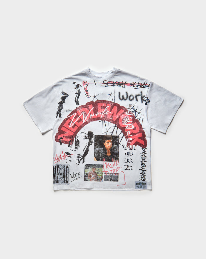 Needlework Stars Shine T-Shirt. Underground Apparel. Rule of Next Streetwear.