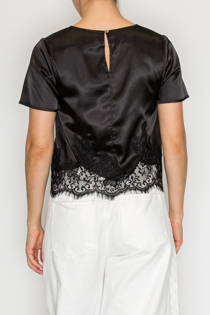 Stitch & Co Scallop Eyelash Lace Top