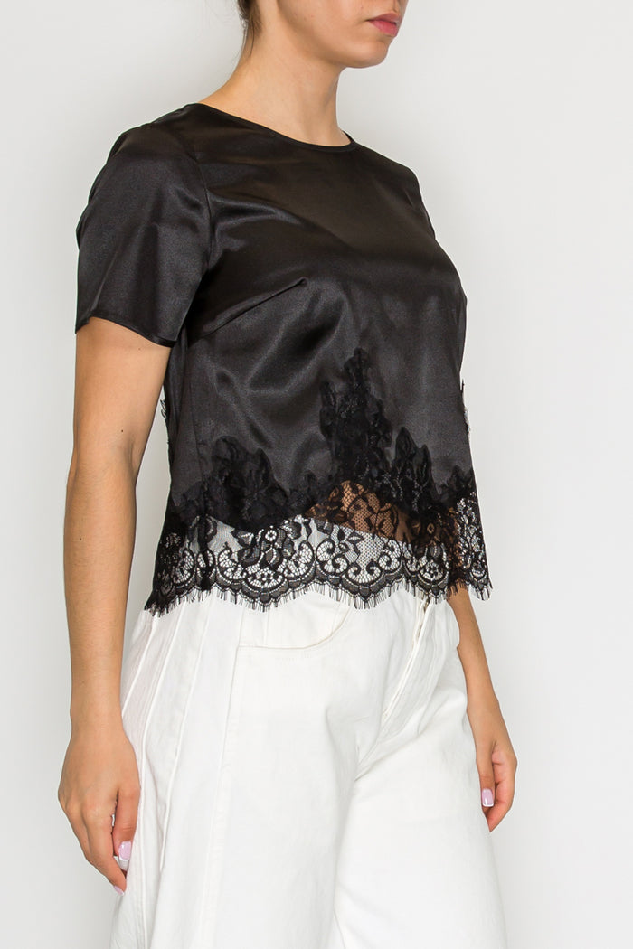 Stitch & Co Scallop Eyelash Lace Top