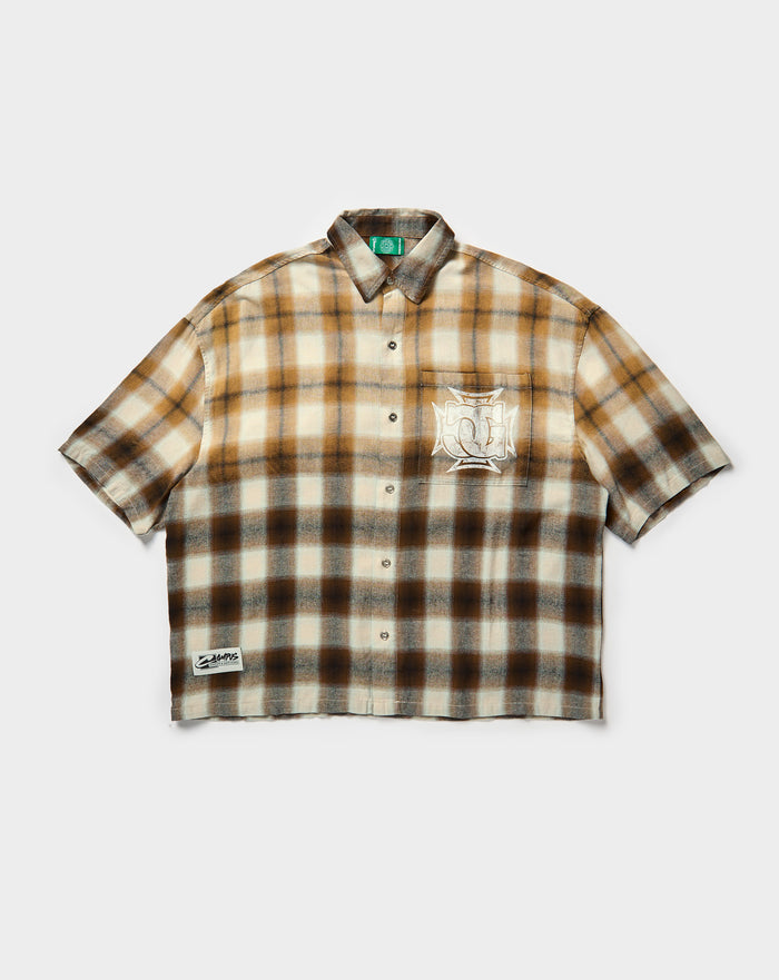Campus Sun Fade Flannel. Underground Apparel. Rule of Next Streetwear.