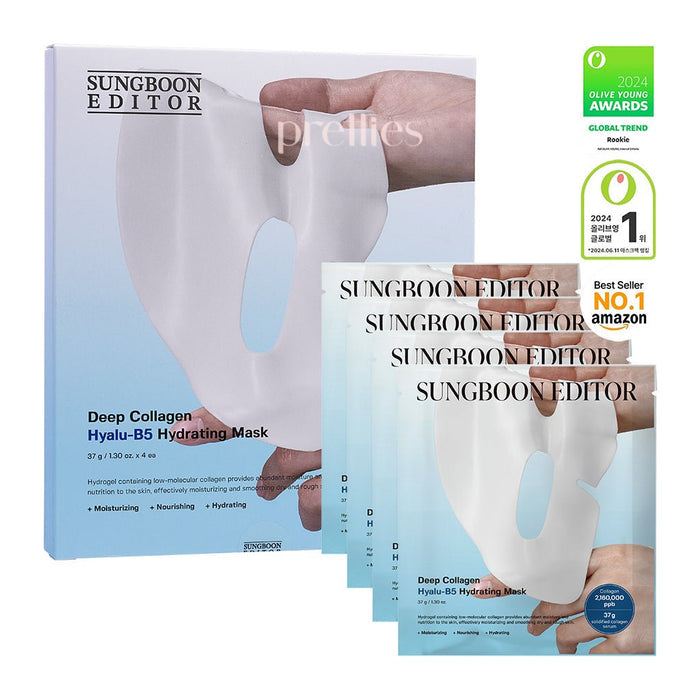 Sungboon Editor Deep Collagen Hyalu-B5 Hydrating Mask (37g x4pcs/ box)