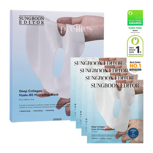 Sungboon Editor Deep Collagen Hyalu-B5 Hydrating Mask (37g x4pcs/ box)
