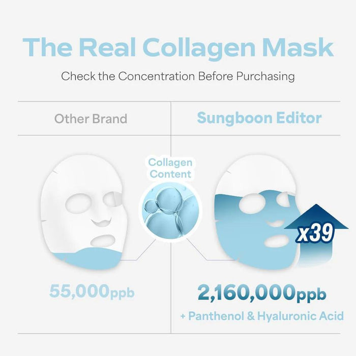 Sungboon Editor Deep Collagen Hyalu-B5 Hydrating Mask