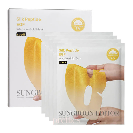 Sungboon Editor Silk Peptide EGF Gold Mask 4ea