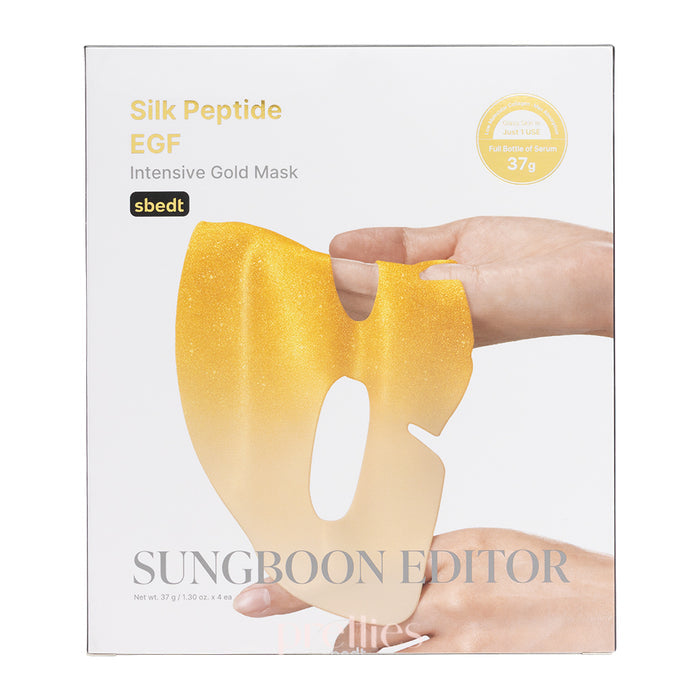 Sungboon Editor Silk Peptide EGF Gold Mask 4ea