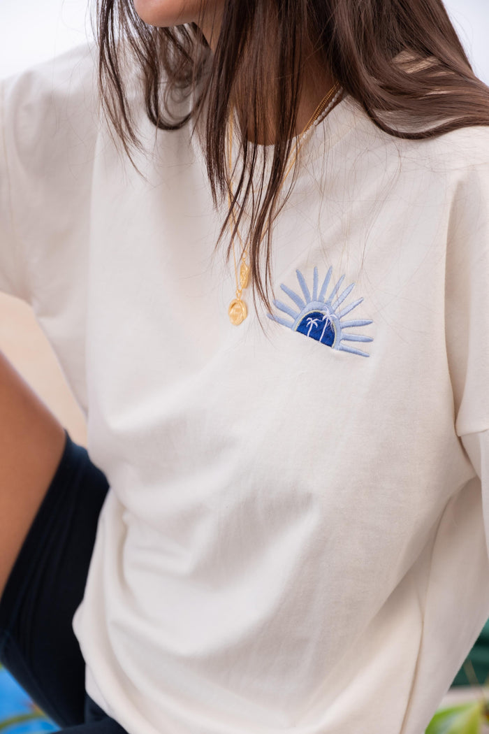Sunshine Lagi Oversized Jumper Limited Edition - Coconut
