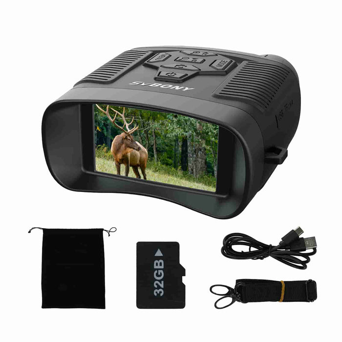 SVBONY SA206 Night Vision Goggles Binoculars 4K Digital Infrared (F9394A) Svbony