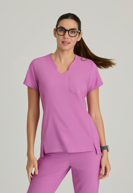 Sway Tuck-In Top - Twilight Mauve - Grey's Anatomy Scrubs