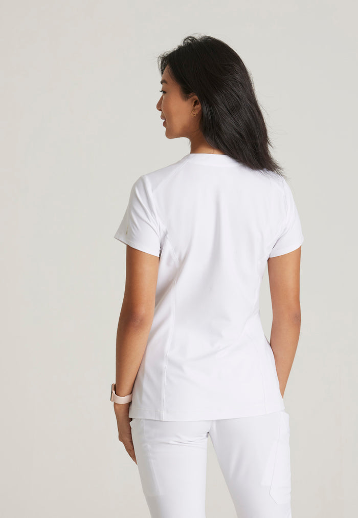 Sway Tuck-In Top - White - Grey's Anatomy Scrubs
