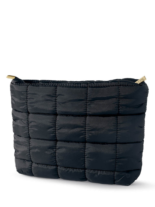 tarte™ puffy makeup bag in black
