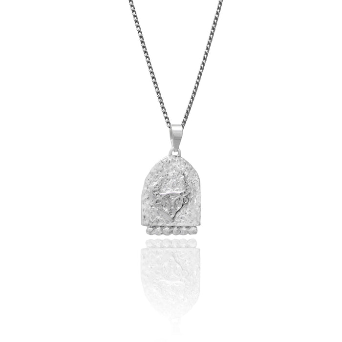 TAURUS ZODIAC PENDANT - SILVER