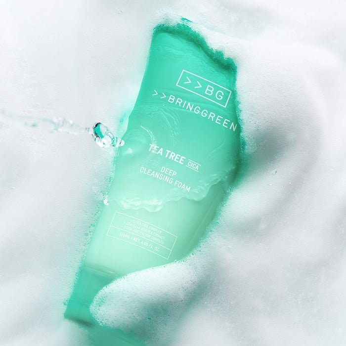 TEA TREE CICA DEEP CLEANSING FOAM – Spuma De Curatare Profunda Cu Tea Tree Si Centella Asiatica