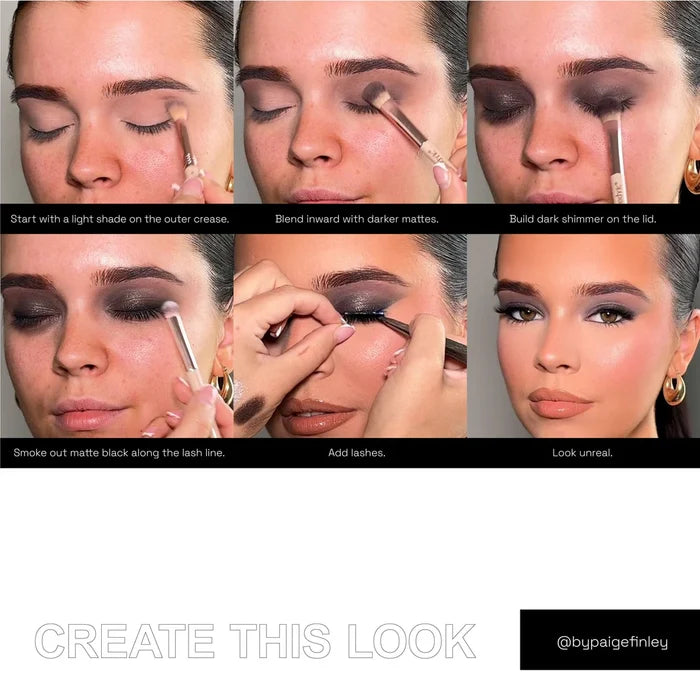 Technic Pressed Pigment Eyeshadow Palette- Smokey Quartz 30g