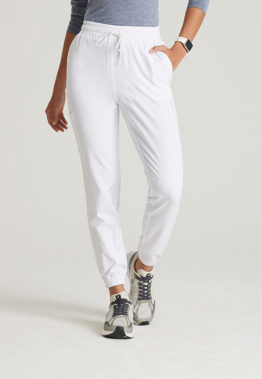 Terra Jogger - White - Grey's Anatomy Scrubs