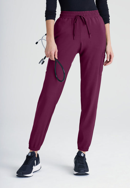 Terra Jogger - Wine - Grey's Anatomy Scrubs