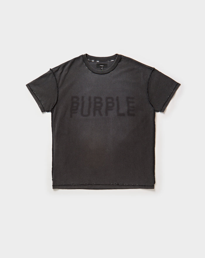 Purple Brand Textured Inside Out T-Shirt. Underground Apparel. Rule of Next Streetwear.