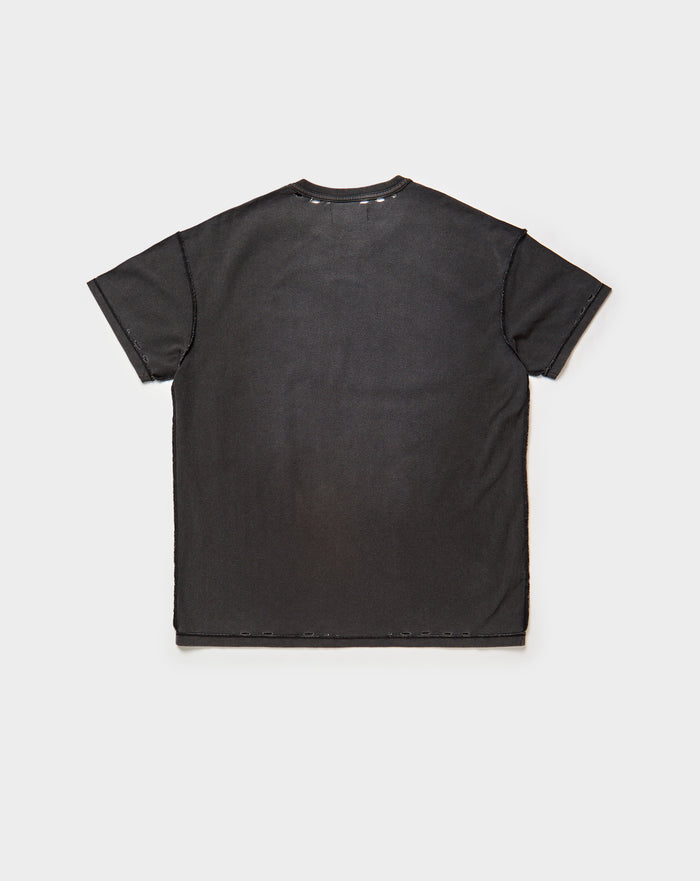Purple Brand Textured Inside Out T-Shirt. Underground Apparel. Rule of Next Streetwear.