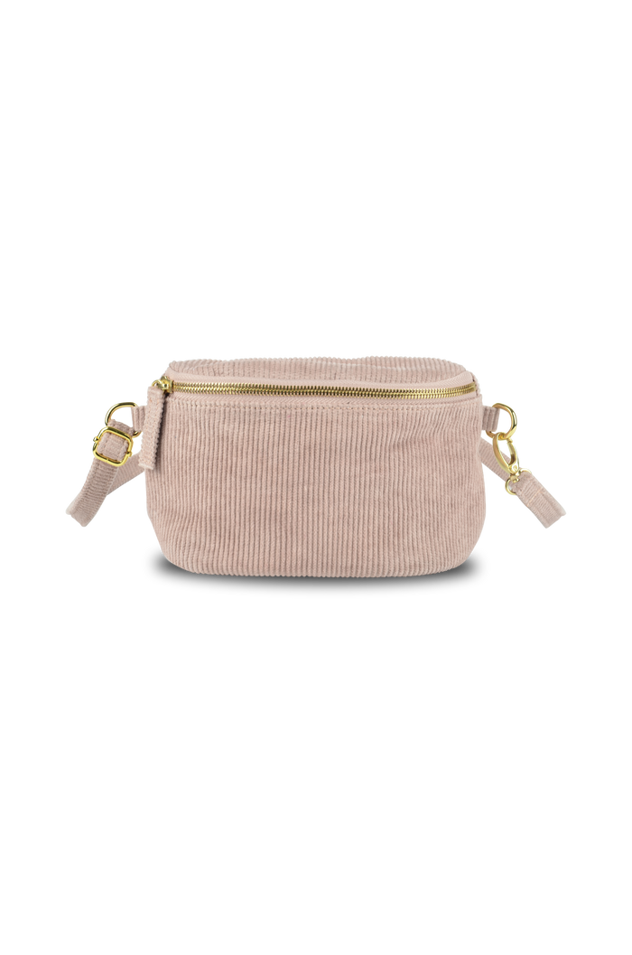 Cord Cross Body Bag Plant Dyed Blush Colour