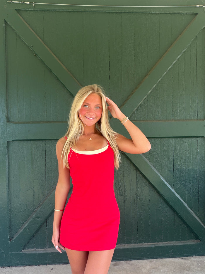 The Go-To Double Layer Tank  Dress