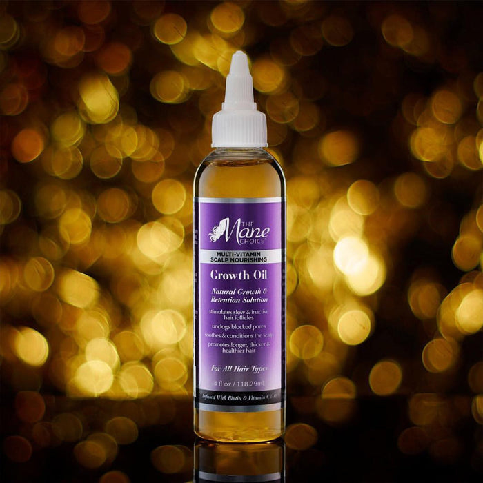 The Mane Choice Multi-Vitamin Scalp Nourishing Growth Oil 4oz - ikatehouse