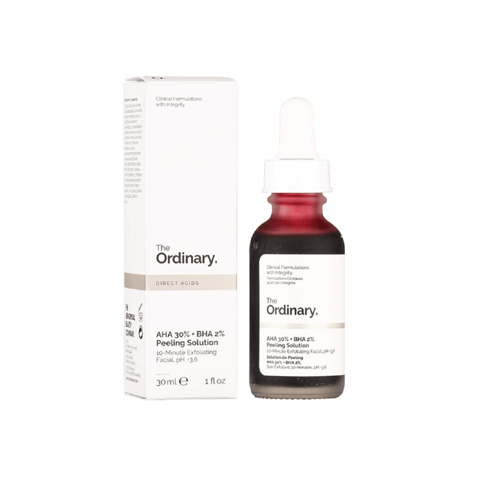 The Ordinary Aha 30% + Bha 2% Exfoliating Peeling Solution 30ml