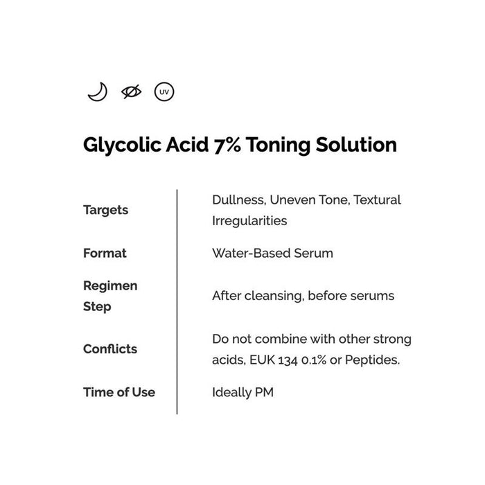 The Ordinary Glycolic Acid 7% Exfoliating Toner 240ml