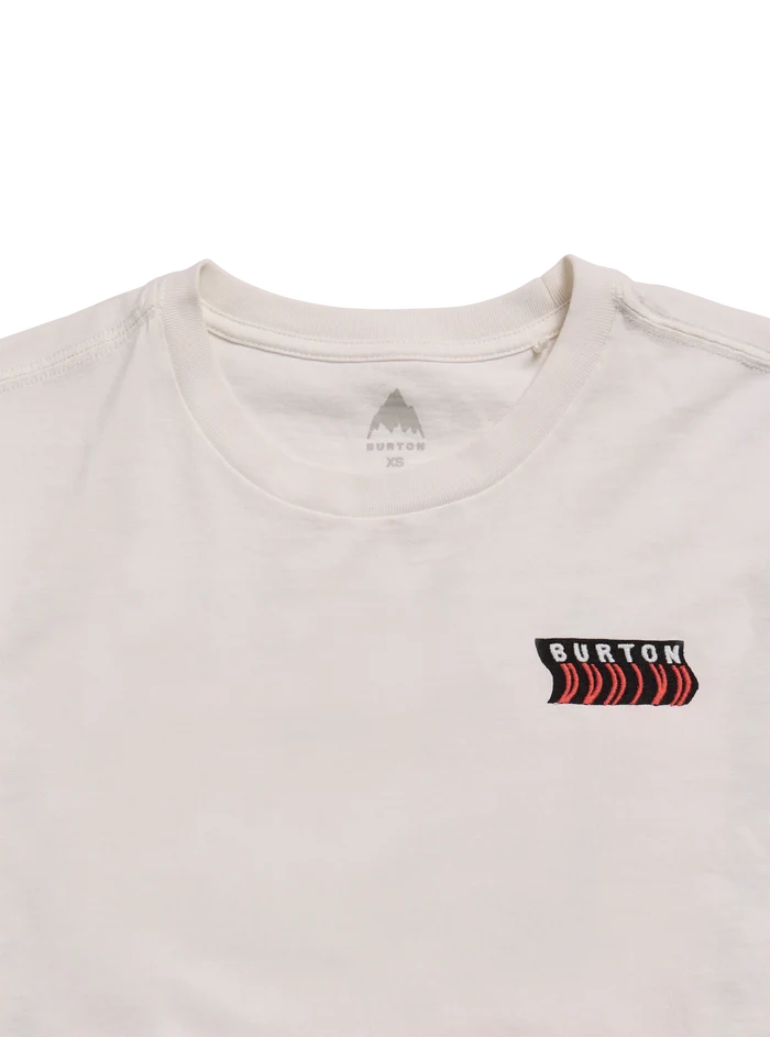 Product image of Burton Throwback 1992 Short Sleeve T-Shirt[Variant:Stout White]