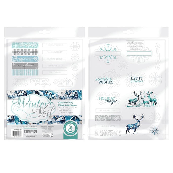 Tonic Studios - Topper Set - Winter's Veil. Available at Embellish Away located in Bowmanville Ontario Canada.