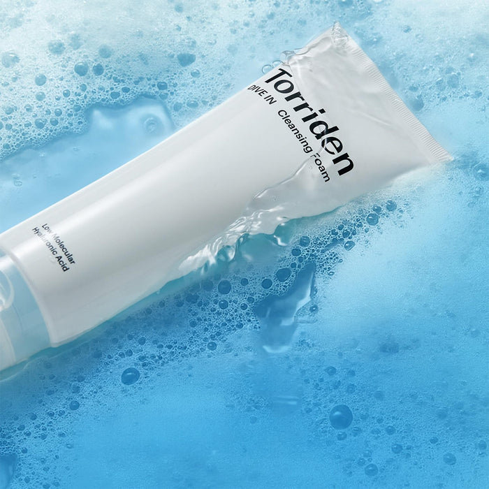 TORRIDEN DIVE-IN Cleansing Foam - valomosios veido putos su hialuronu