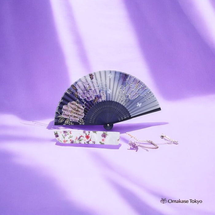 TOuWA Folding Fan – Japanese Pattern