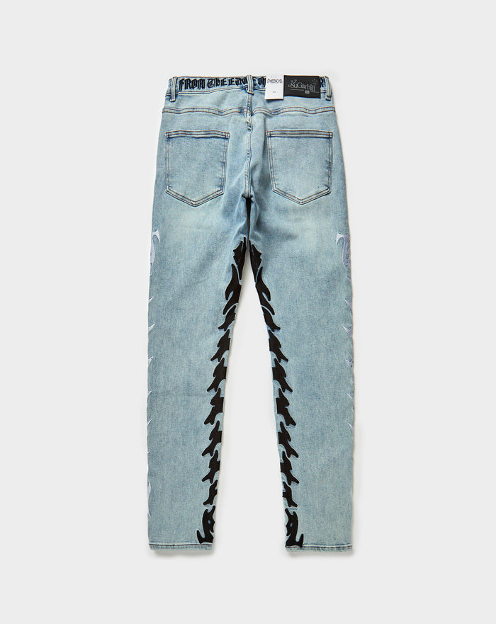 Sugarhill Toxins Skinny Jeans. Underground Apparel. Rule of Next Streetwear.