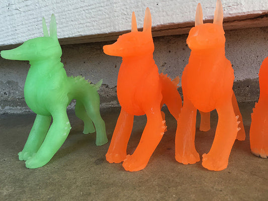 TRANSLUCENT, GLOW IN THE DARK CRAGNOG BLANK TOY