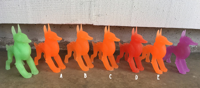 TRANSLUCENT, GLOW IN THE DARK CRAGNOG BLANK TOY