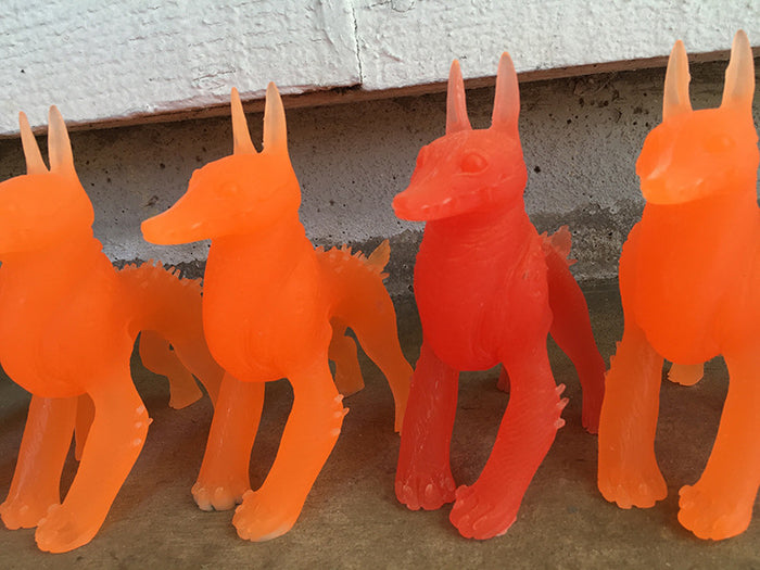 TRANSLUCENT, GLOW IN THE DARK CRAGNOG BLANK TOY