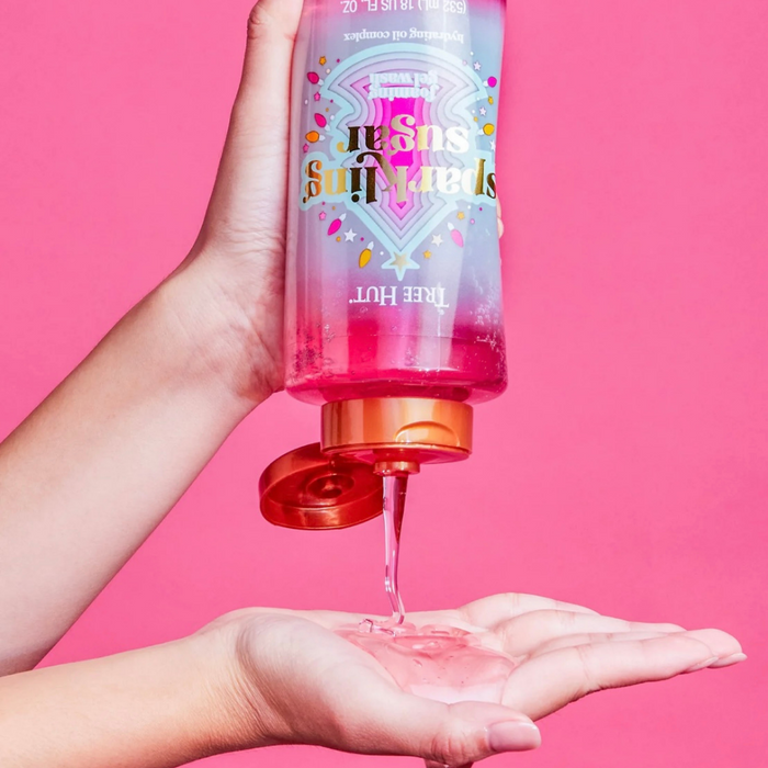 TREE HUT Sparkling Sugar foaming gel wash hydrating oil complex